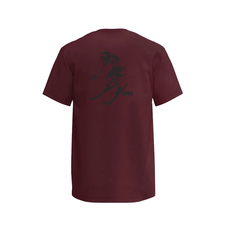 Skeleton Skiing Tee
